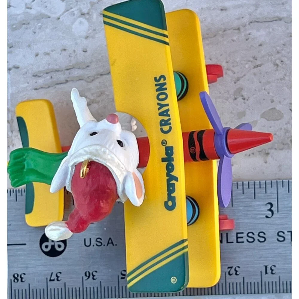 Hallmark Keepsake Collector’s Ornament 1996 Bright Flying Colors Crayola Mouse